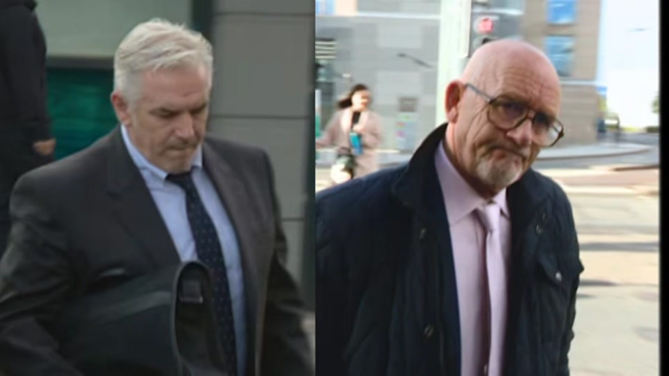 Broadcast still at 8m. ITV, ITV Evening News, 22 October 2026.