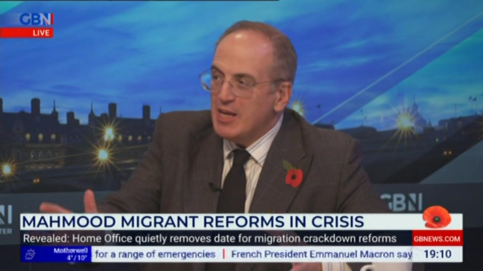 Still from GB News at 10:30