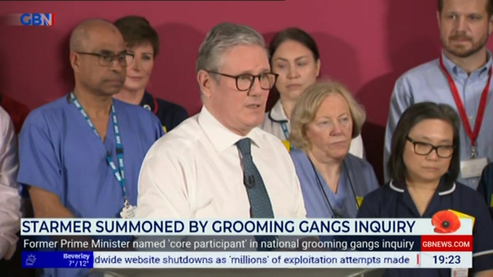Still from GB News at 23:00