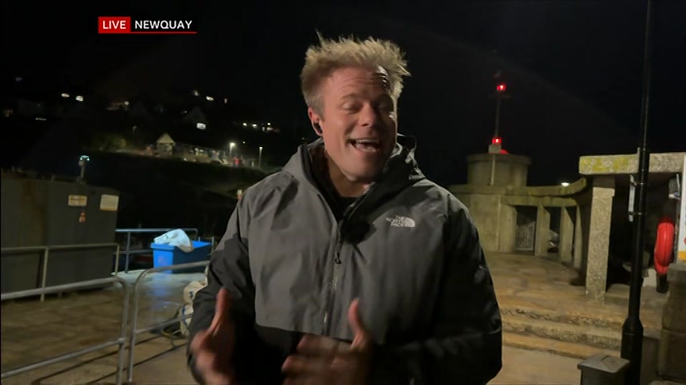 Broadcast still at 19m. BBC One, BBC News and Weather, 22 October 2026.