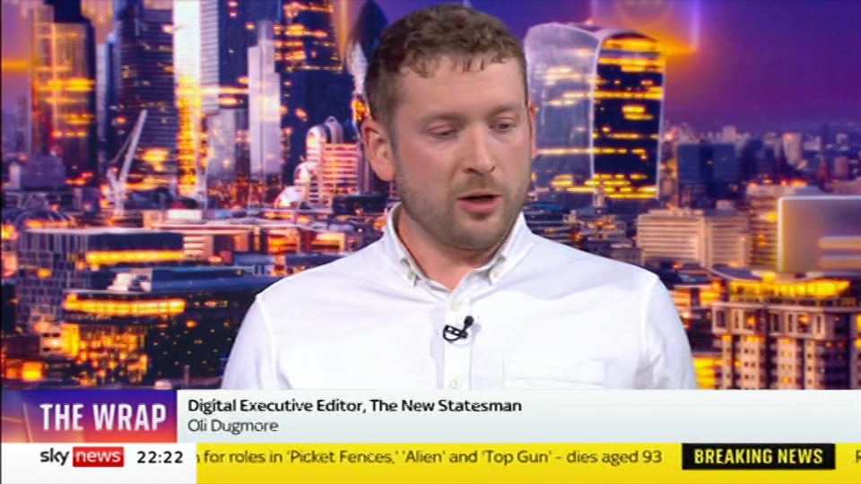 Still from Sky News at 22:30