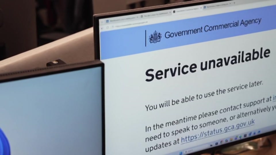 Broadcast still at 6m 30s. ITV, ITV News at Ten, 22 October 2026.