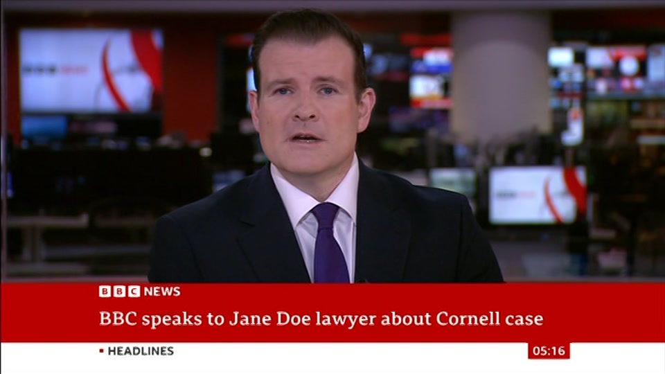 Still from BBC News at 16:30