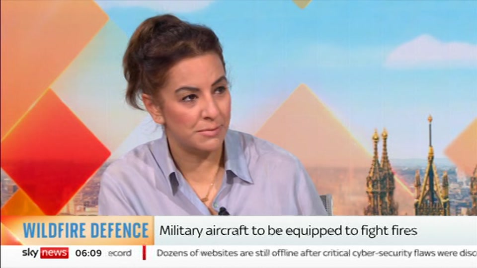 Still from Sky News at 9:00