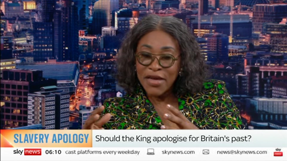Broadcast still at 10m. Sky News, Mornings with Jones and Melbourne, 23 October 2026.