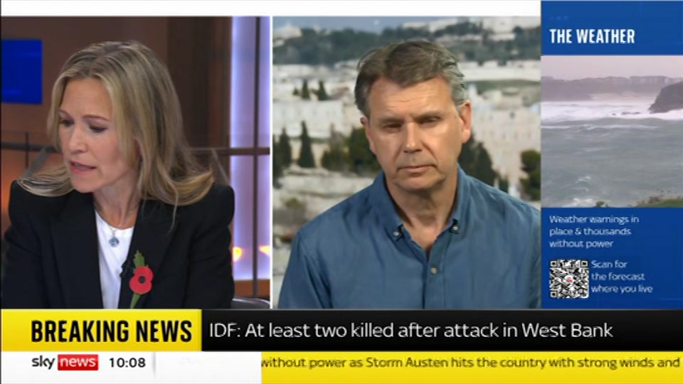 Still from Sky News at 8:00