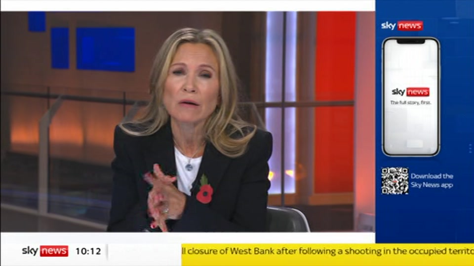 Still from Sky News at 12:30