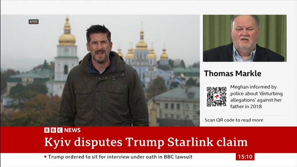 Still from BBC News at 10:30