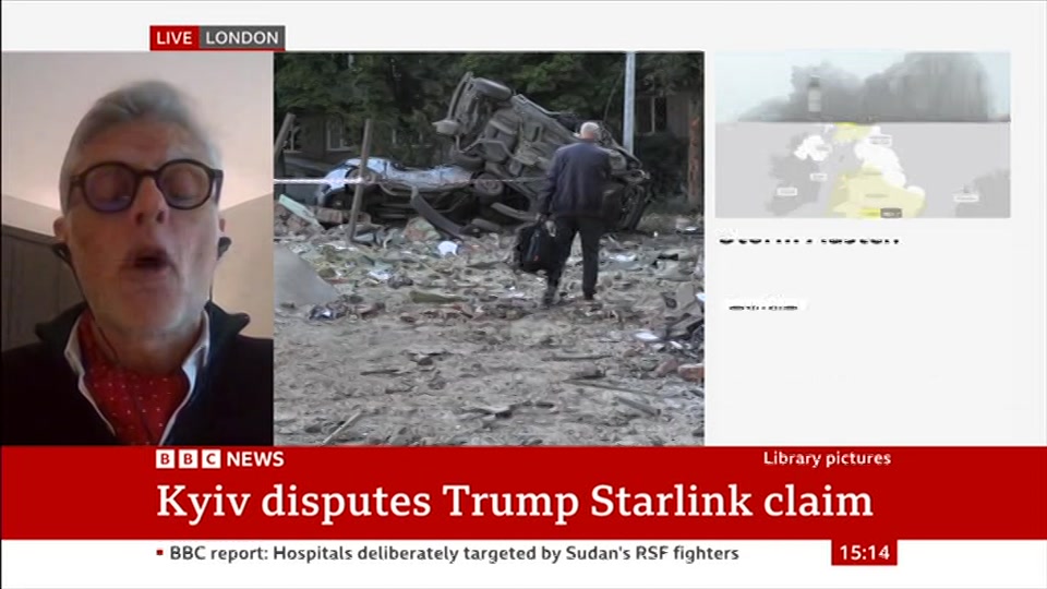 Still from BBC News at 14:30
