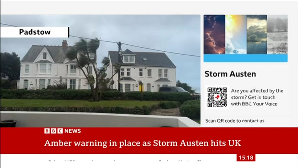 Broadcast still at 18m 30s. BBC News, Verified Live, 23 October 2026.