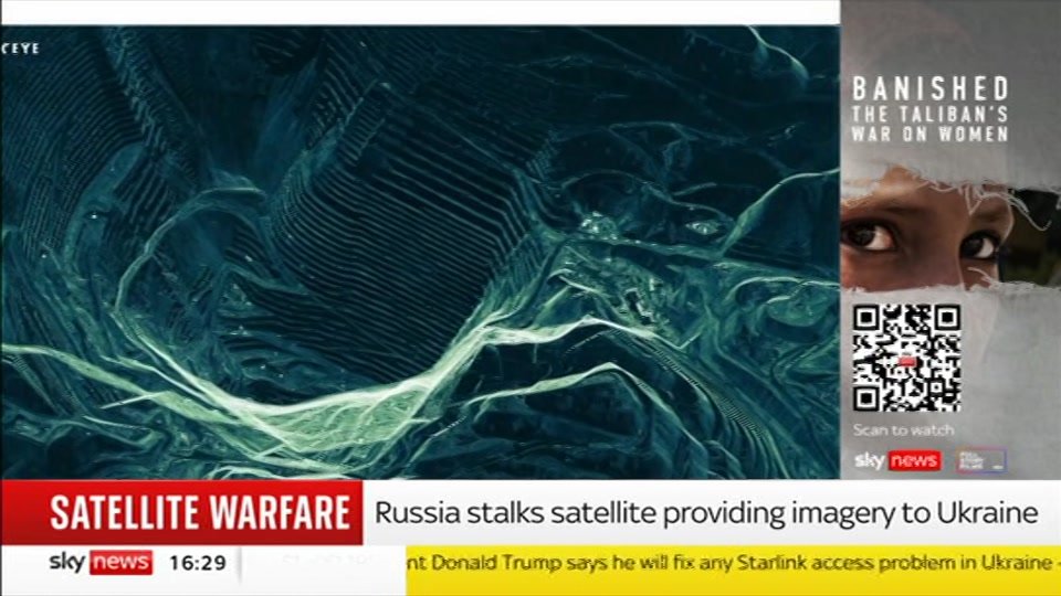 Broadcast still at 29m. Sky News, Sky News Today, 23 October 2026.