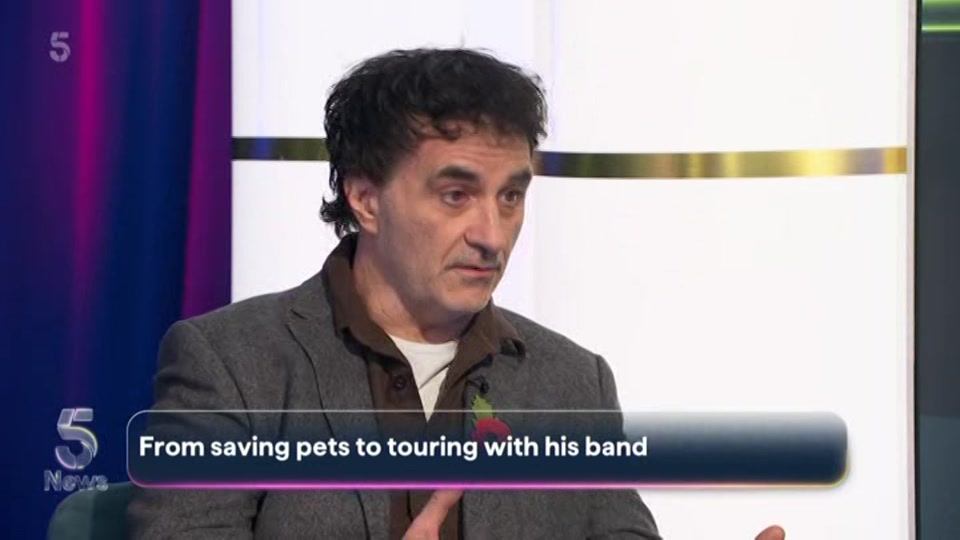 Broadcast still at 50m 30s. Channel 5, 5 News with Dan Walker, 23 October 2026.