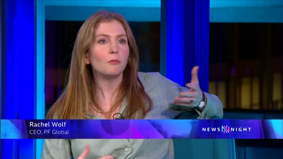 Broadcast still at 26m. BBC Two, Newsnight, followed by Weather, 23 October 2026.