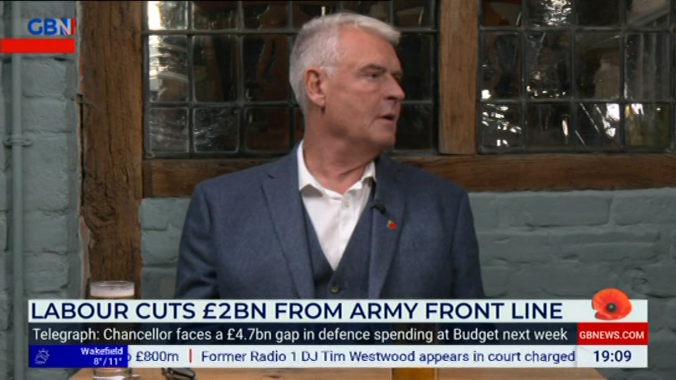 Still from GB News at 9:00