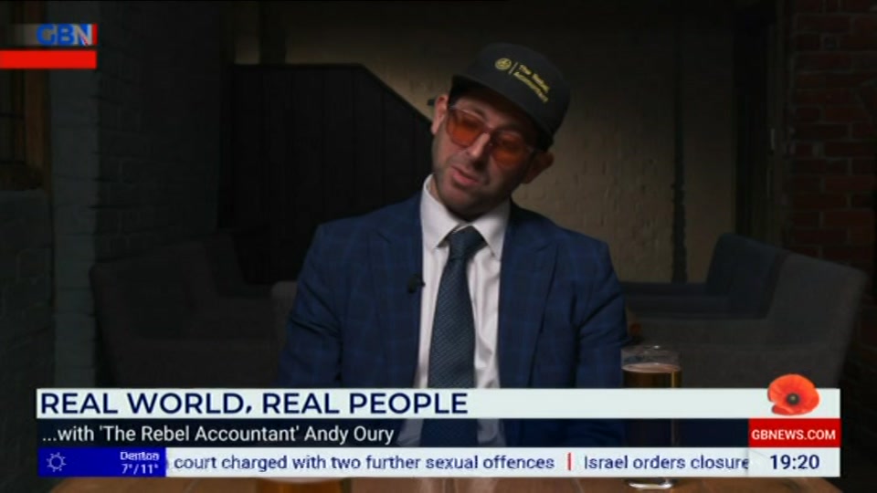 Still from GB News at 20:00