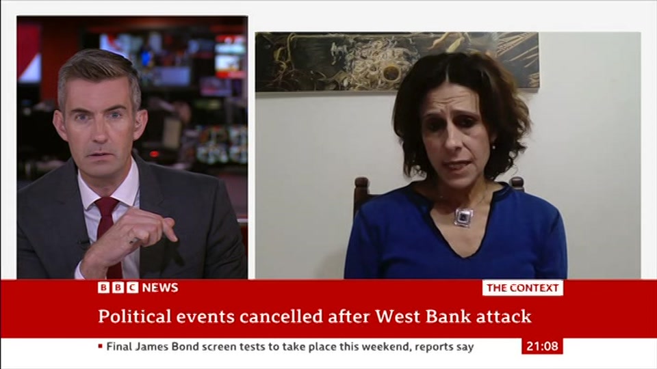 Still from BBC News at 8:00