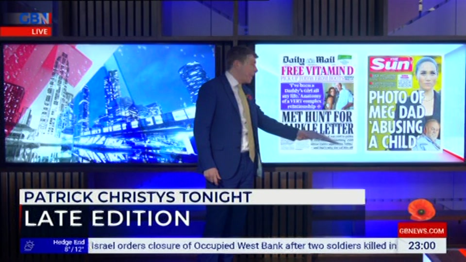 Still from GB News at 0:30