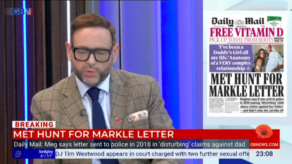 Still from GB News at 8:30