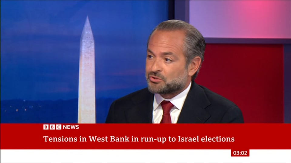 Broadcast still at 2m 30s. BBC News, 24 October 2026.