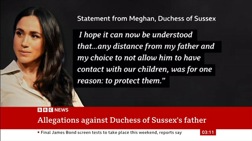 Broadcast still at 11m 30s. BBC News, 24 October 2026.