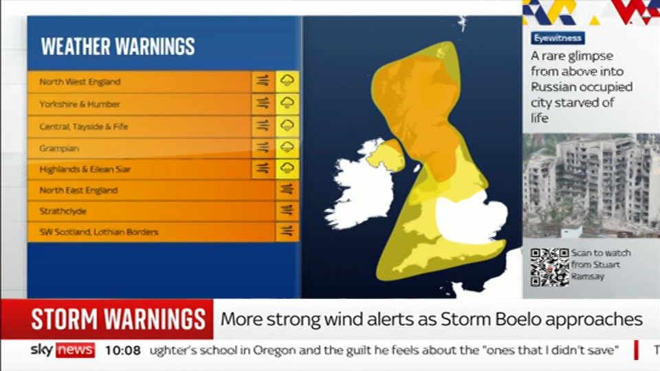 Broadcast still at 8m 30s. Sky News, Sky News Today with Sam Washington, 24 October 2026.