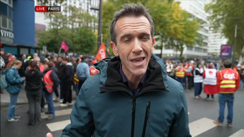 Broadcast still at 10m. BBC One, BBC News, 24 October 2026.