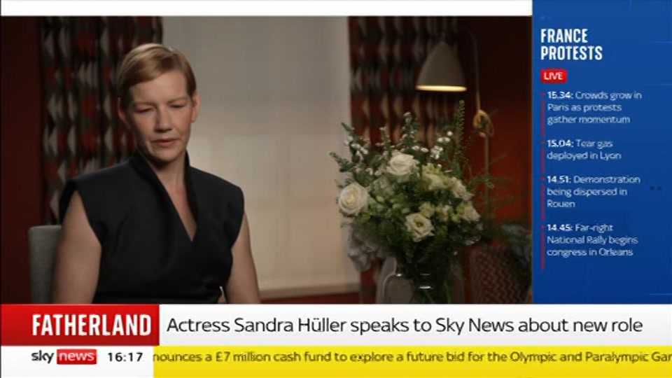 Still from Sky News at 17:00