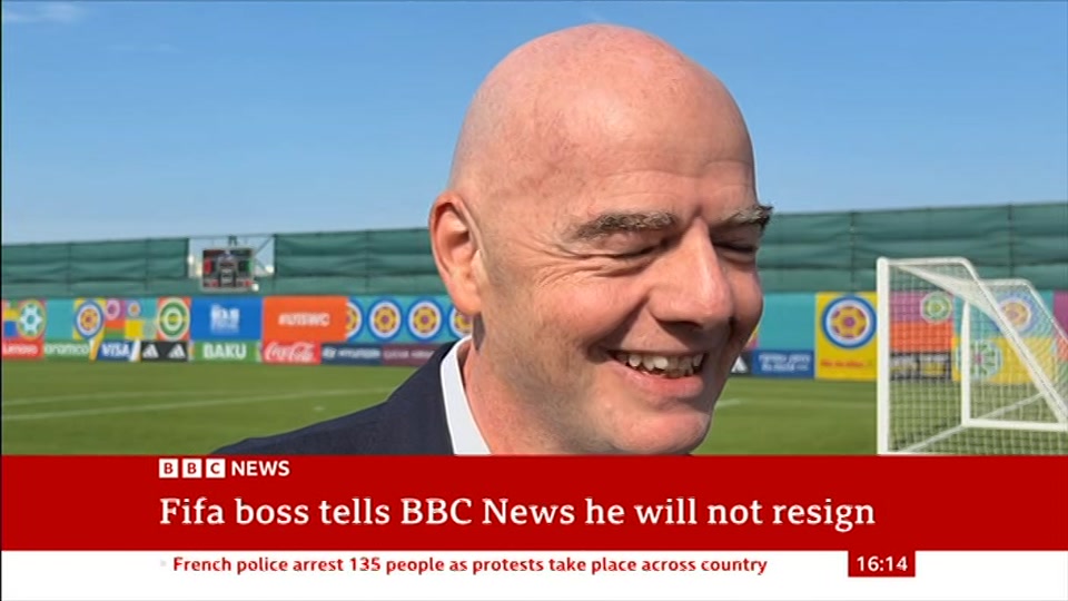 Still from BBC News at 14:30