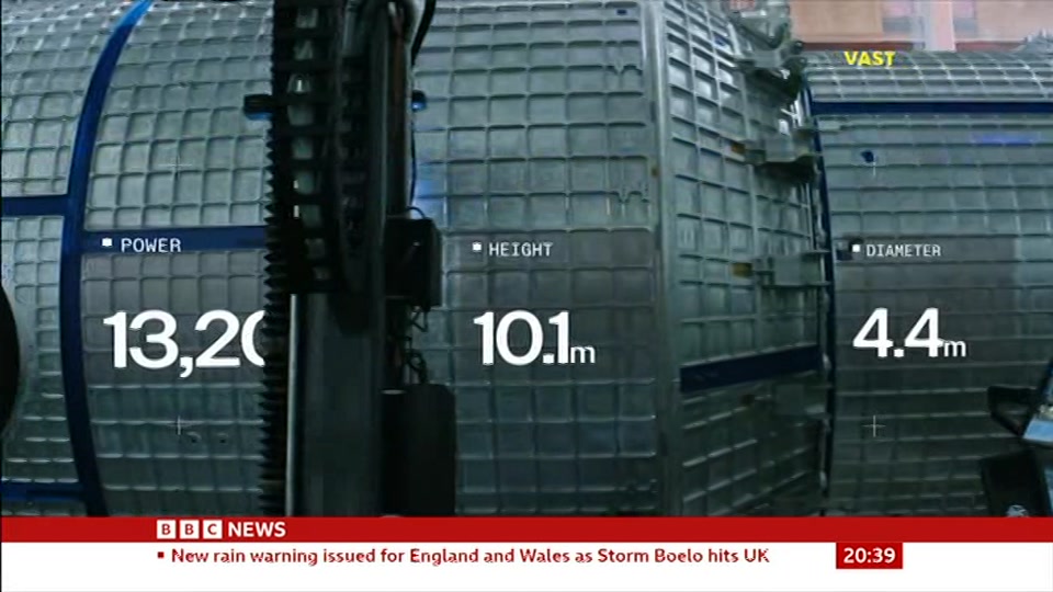 Still from BBC News at 9:30