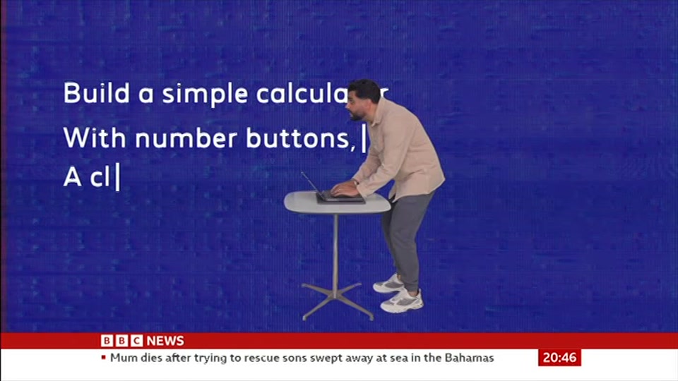 Still from BBC News at 16:30