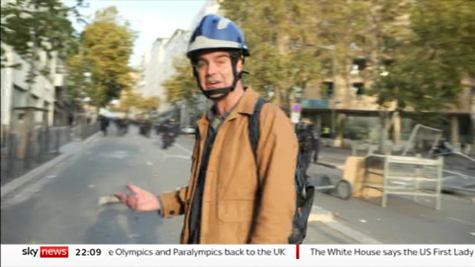 Broadcast still at 9m. Sky News, The Wrap With Gillian Joseph, 24 October 2026.