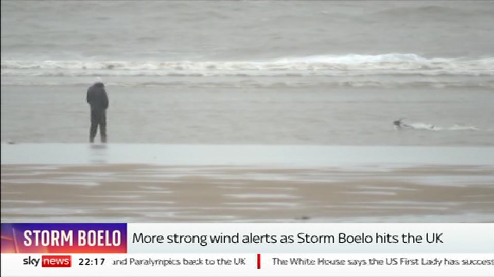 Still from Sky News at 17:00