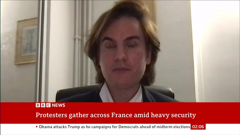 Broadcast still at 6m. BBC News, 25 October 2026.