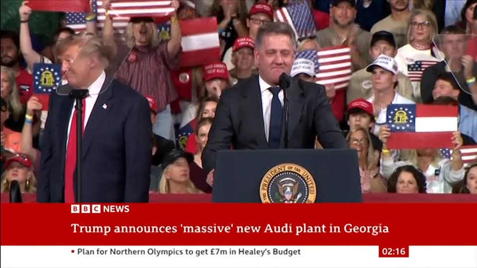 Still from BBC News at 16:00