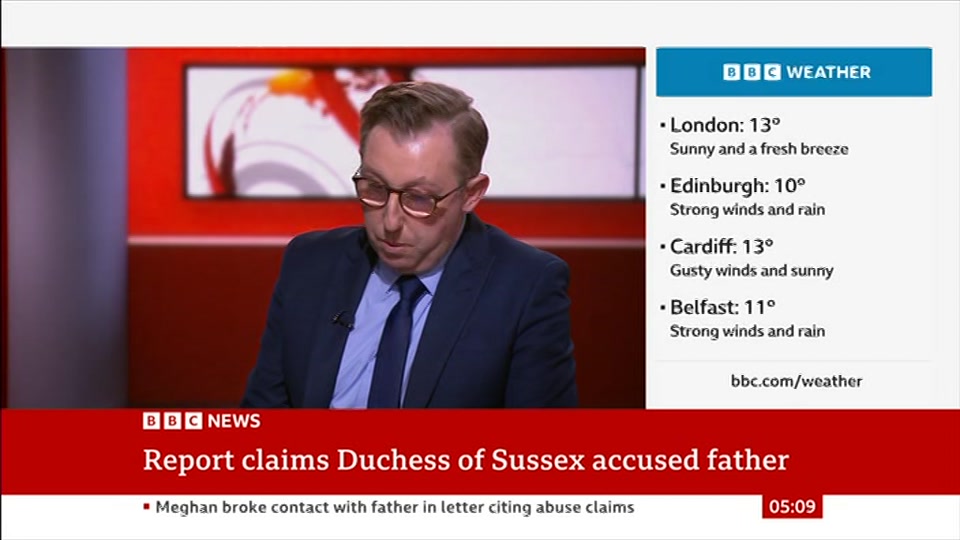 Broadcast still at 9m. BBC News, 25 October 2026.