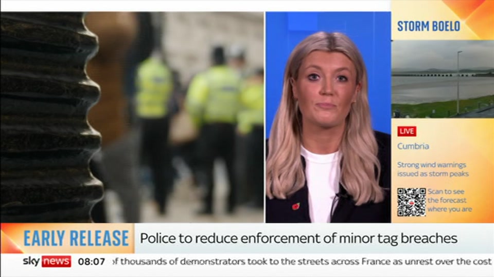 Still from Sky News at 7:30