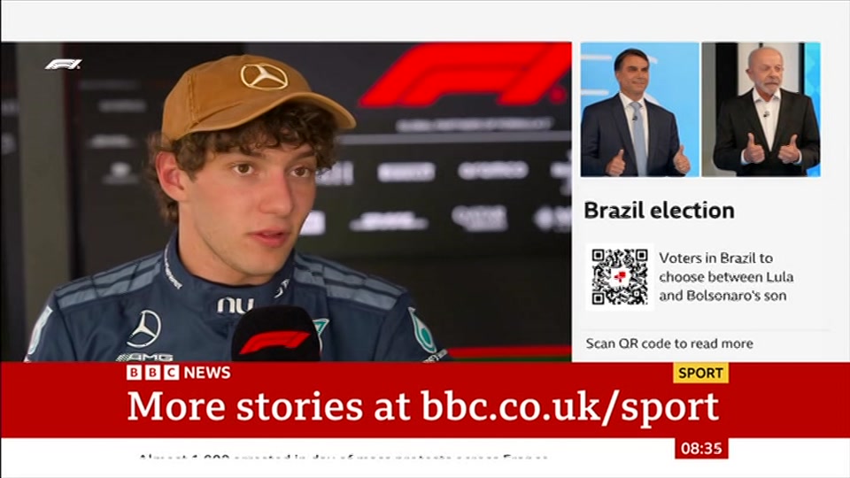Still from BBC News at 5:00