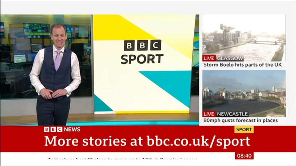 Still from BBC News at 10:00