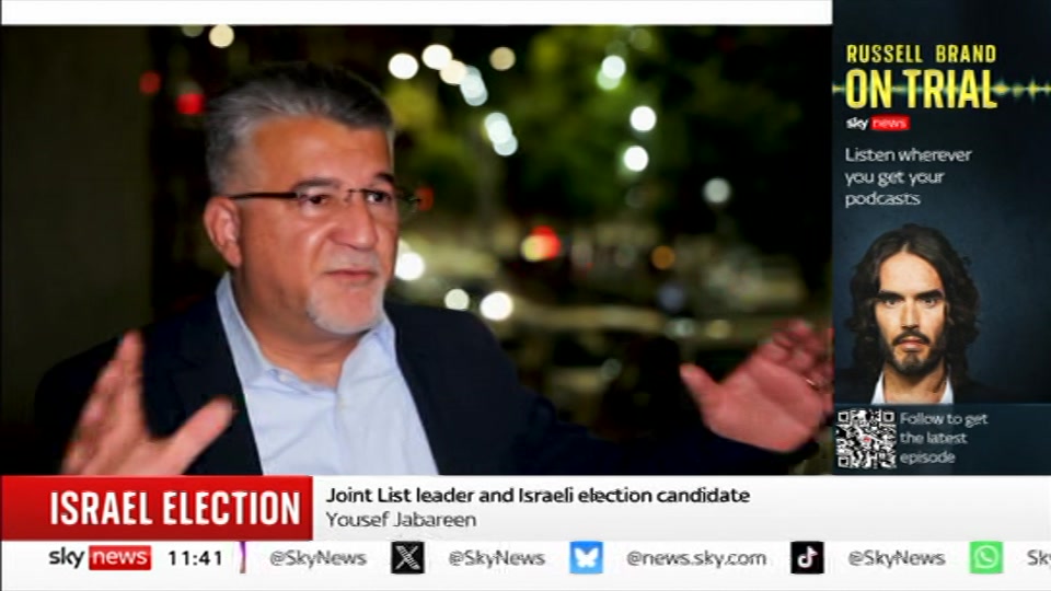 Broadcast still at 11m 30s. Sky News, Sky News Today With Matt Barbet, 25 October 2026.