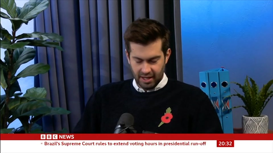 Still from BBC News at 2:30