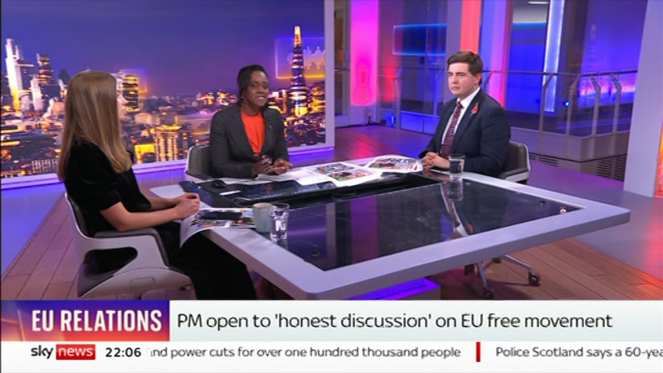 Still from Sky News at 6:00