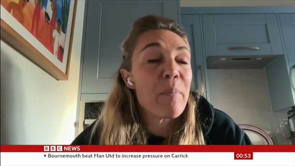 Still from BBC News at 23:00