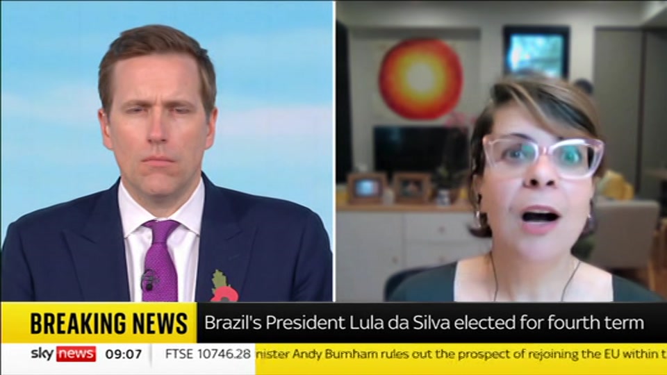 Broadcast still at 7m. Sky News, Mornings with Ridge and Frost, 26 October 2026.