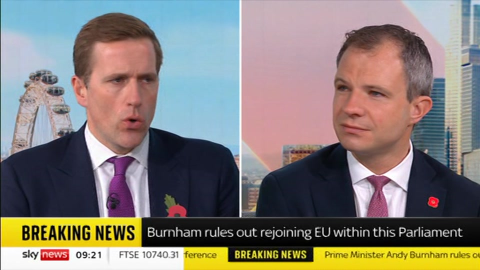 Still from Sky News at 21:30