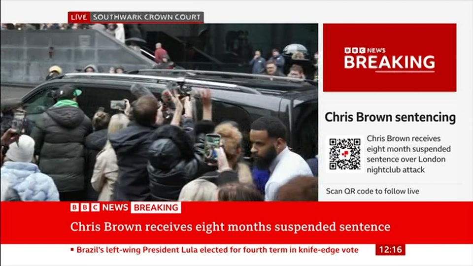 Still from BBC News at 16:00