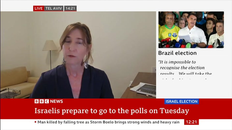 Broadcast still at 21m 30s. BBC News, BBC News Now, 26 October 2026.