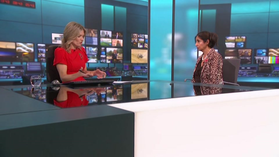 Broadcast still at 13m 30s. ITV, ITV Lunchtime News, 26 October 2026.