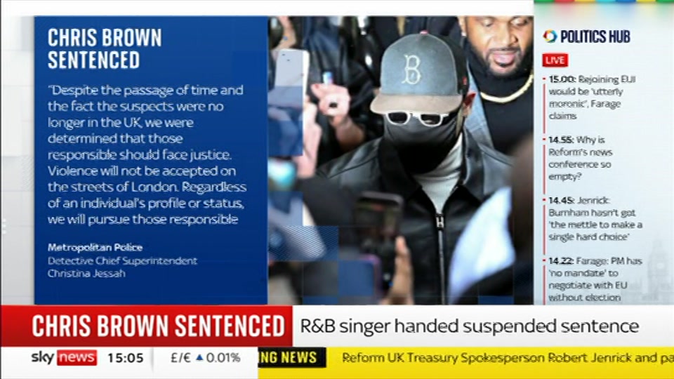 Still from Sky News at 5:30