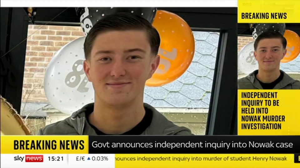 Still from Sky News at 21:00