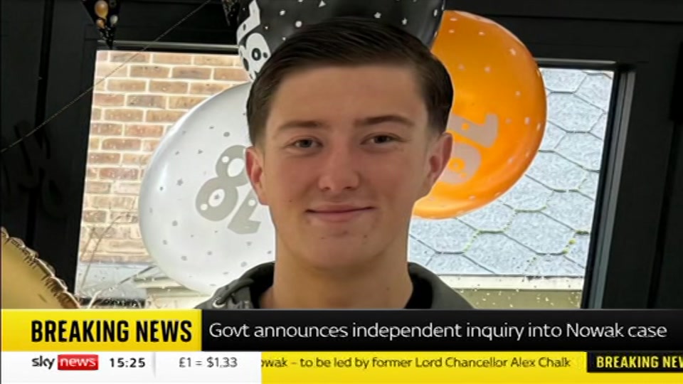 Still from Sky News at 25:00